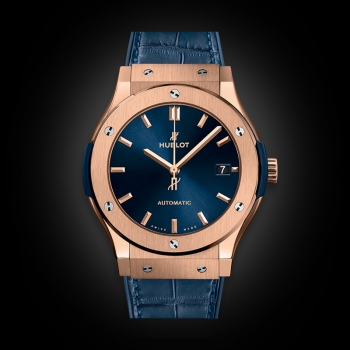 HUBLOT CLASSIC FUSION BLUE KING GOLD