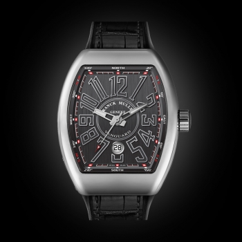 Franck Muller Vanguard Steel Black