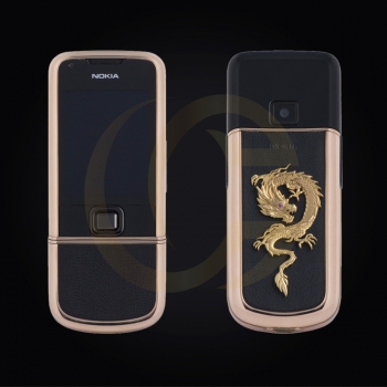 NOKIA 8800E VÀNG HỒNG ĐEN ĐÍNH RỒNG CHÍNH HÃNG