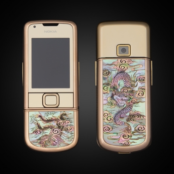 NOKIA 8800E VÀNG HỒNG LONG PHỤNG CHÍNH HÃNG