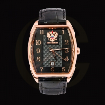 POLJOT PRESIDENT OVAL DEMI BLACK