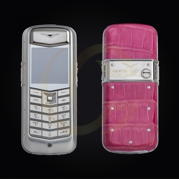 VERTU CŨ CONSTELLATION HỒNG DA CÁ SẤU