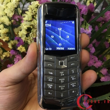 VERTU CŨ CONSTELLATION DA CÁ SẤU MÀU ĐEN