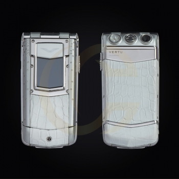 VERTU CŨ AYXTA WHITE ALLIGATOR DIAMONDS