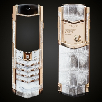 VERTU SIGNATURE S HIMALAYAN CROCODILE BESPOKE