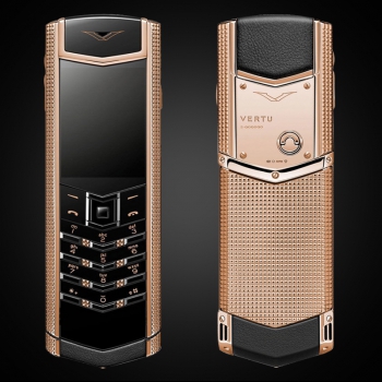 VERTU SIGNATURE S CLOUS DE PARIS ROSE GOLD