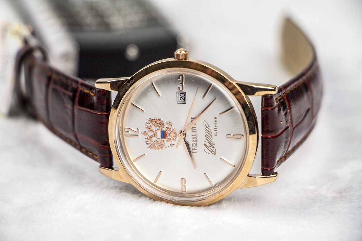 Đồng hồ Poljot President Putin Rose Gold