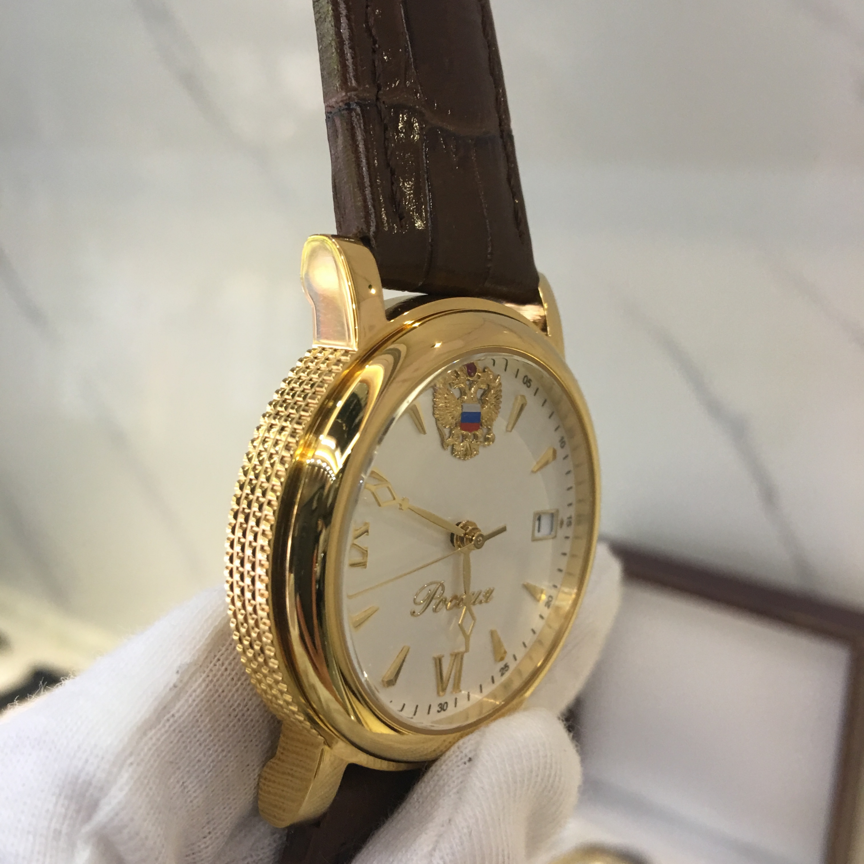 Đồng hồ President Deparis Gold Simple 01