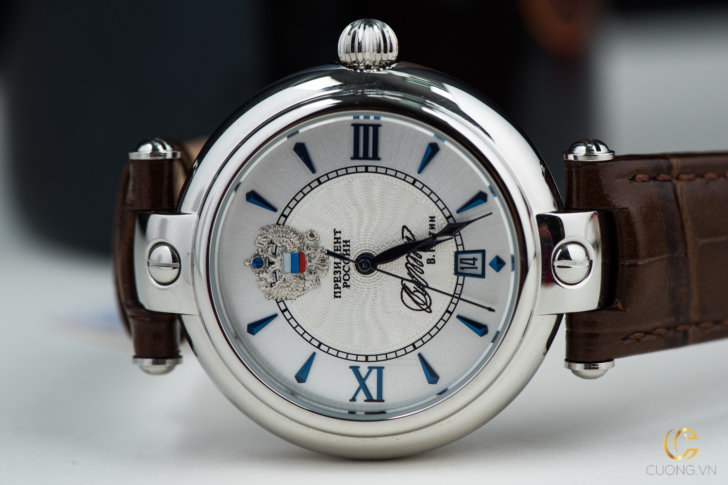 Đồng hồ Putin Sliver Blua Ruby