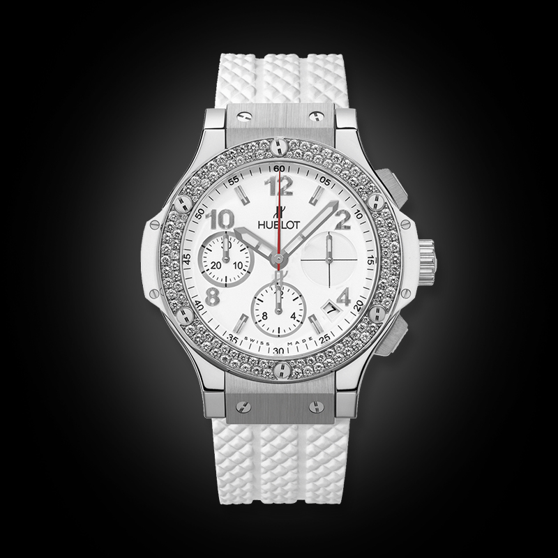 HUBLOT BIG BANG STEEL WHITE DIAMONDS
