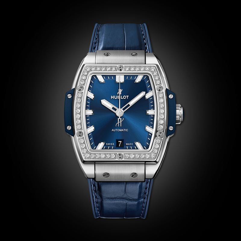 Hublot Spirit Of bigbang Titanium Blue Diamonds