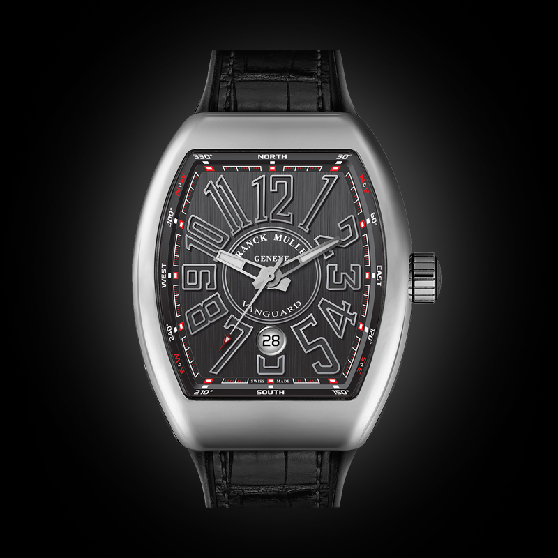 Franck Muller Vanguard Steel Black