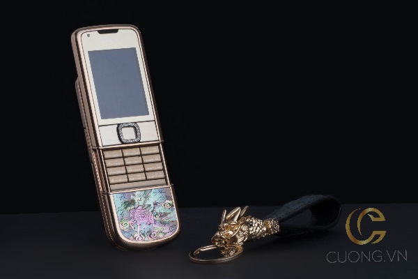 NOKIA 8800E VÀNG HỒNG LONG PHỤNG ĐÍNH ĐÁ CHÍNH HÃNG