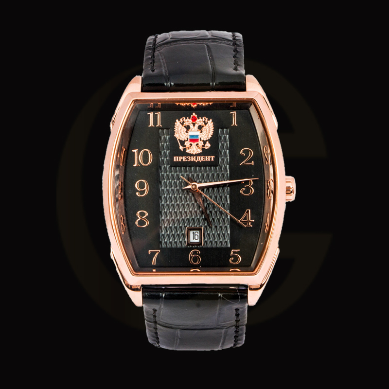 POLJOT PRESIDENT OVAL DEMI BLACK