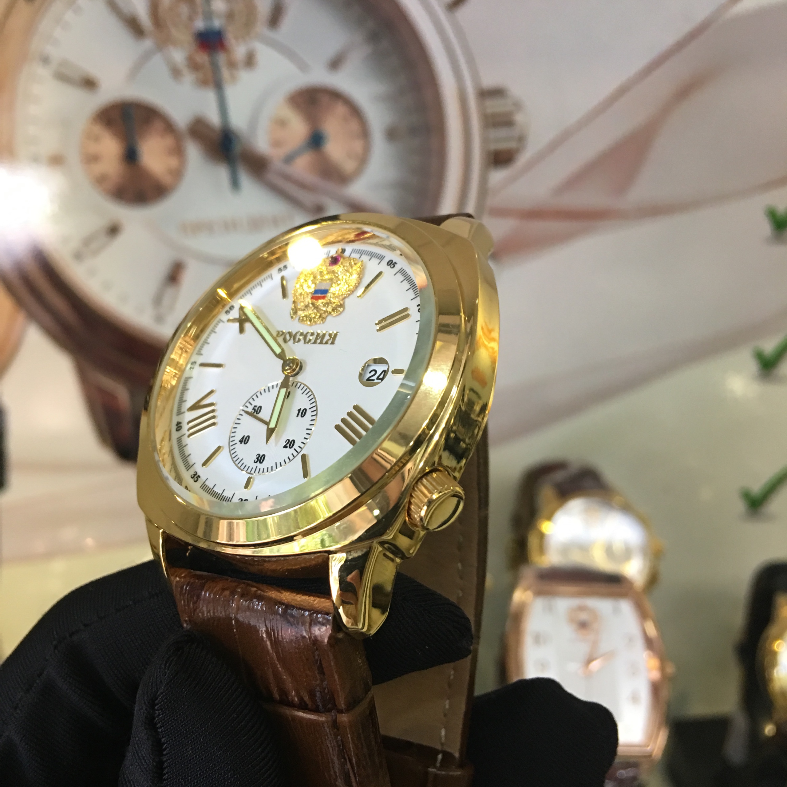 Đồng hồ President Khranox Roman White 01