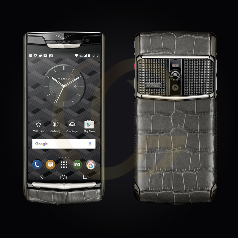 VERTU SIGNATURE TOUCH CLOUS DE PARIS ALLIGATOR 2016 MỚI 100%