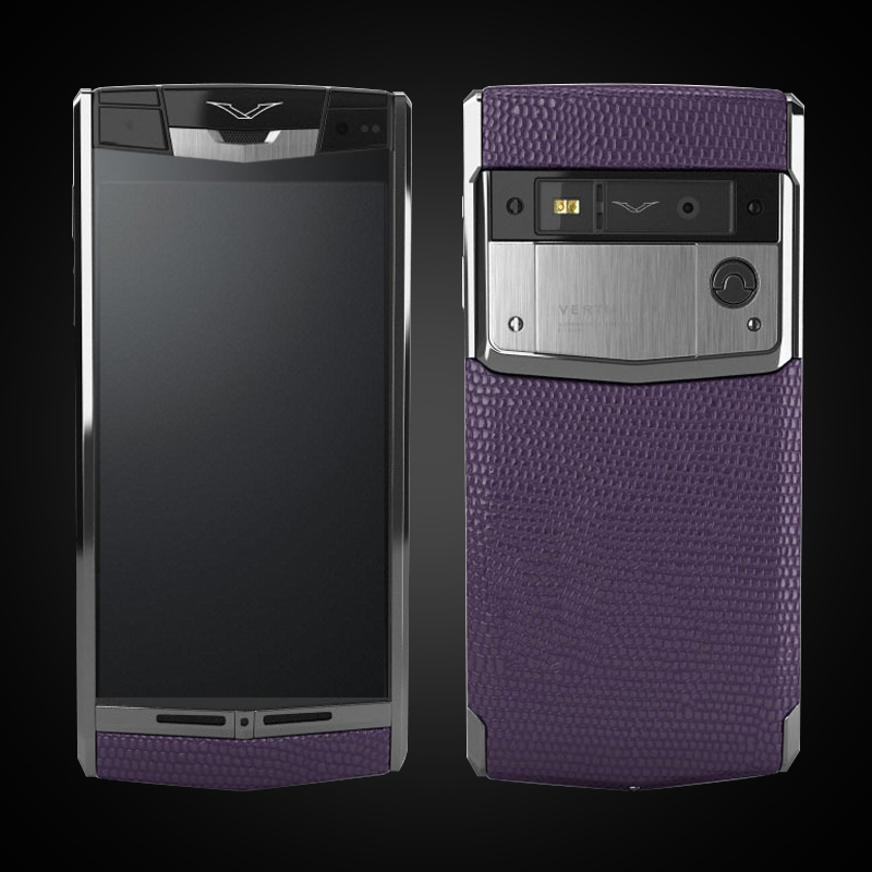 VERTU SIGNATURE TOUCH DAMSON LIZARD