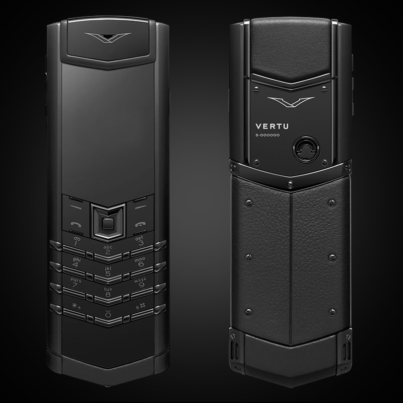 VERTU SIGNATURE S PURE BLACK 2016 MỚI 100%