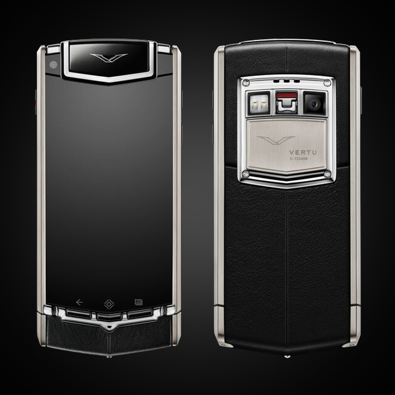 VERTU TOUCH TI BLACK LEATHER
